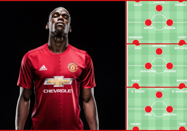 Koliko vrijedi Pogba? Tri momčadi koje je United mogao složiti za 105 milijuna eura