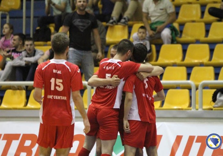 Bh. prvak Centar uvjerljivim trijumfom započeo preliminarnu rundu UEFA Futsal Kupa