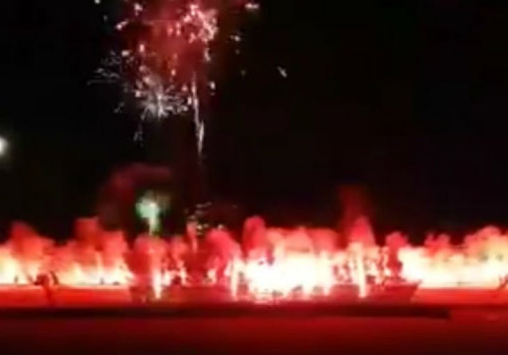 Grobari u elementu: Doslovno 'zapalili' Humsku, sve spremno za vječiti derbi