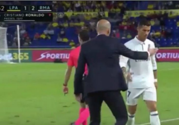 Slučaj 'Ronaldo i Zidane': Evo šta se događalo u svlačionici