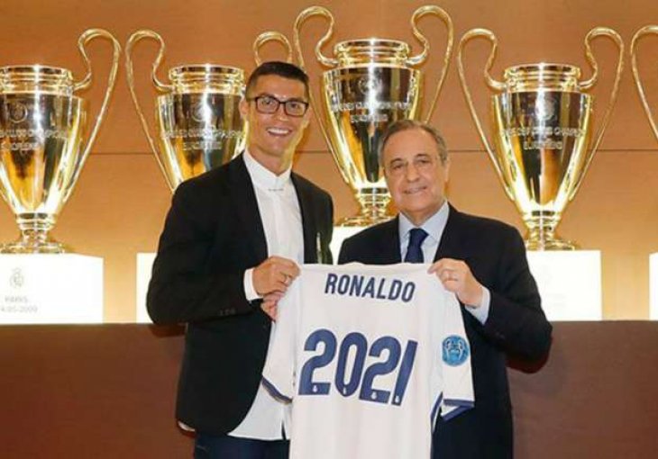 Ronaldo: Ovo nije moj posljednji ugovor! Perez: Milioni u tebe polažu snove!