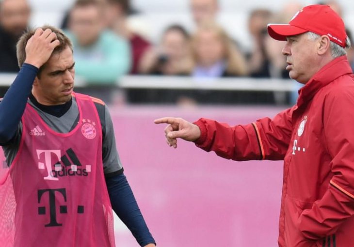 Ancelotti i Lahm vidno razočarani nakon duela sa Borussijom 