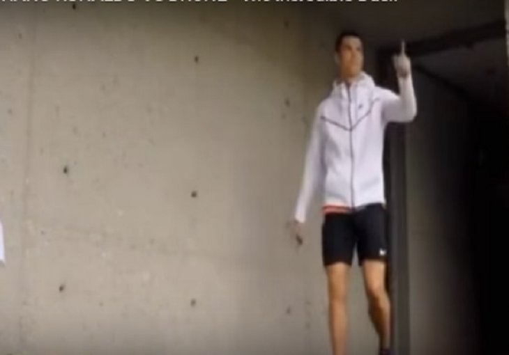 Postoji li nešto u čemu nije dobar? Cristiano Ronaldo u svom najnovijem videu pokazao sav svoj talenat!