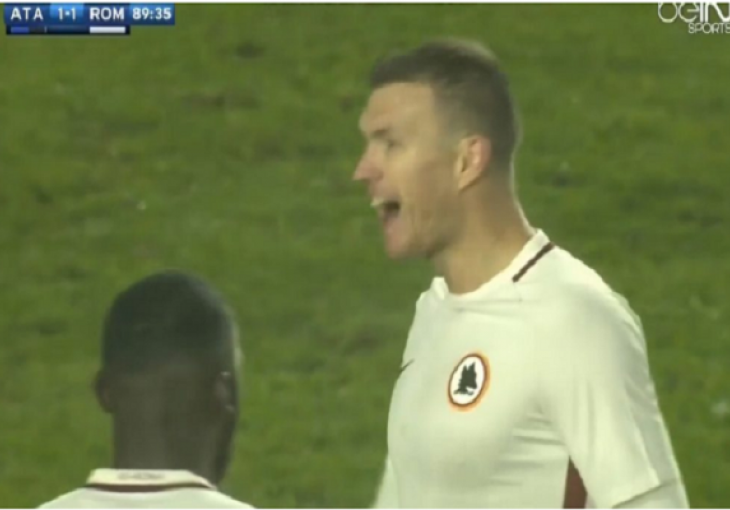 Pogledajte šta je navijač uradio da bi došao do Edina Džeke! (VIDEO)