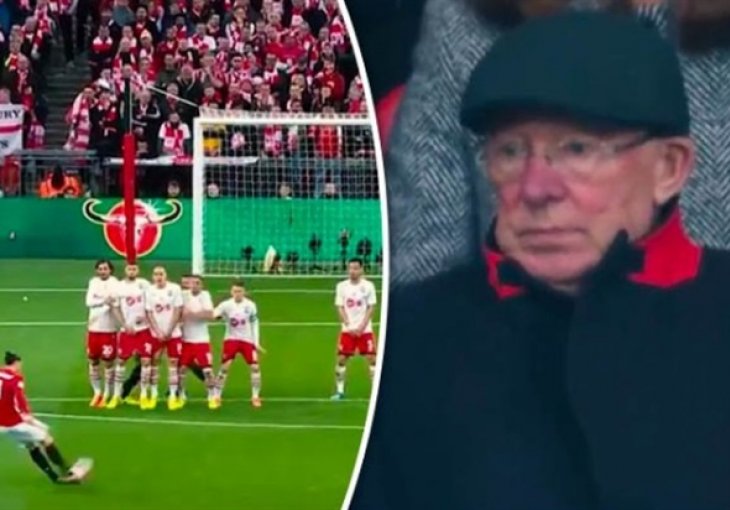 Pogledajte kako je Ferguson doživio Zlatanov gol za Unitedov trofej! (VIDEO)