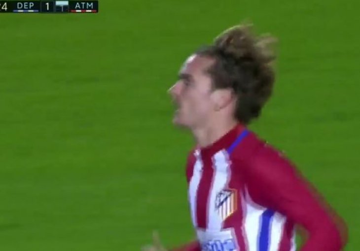 Majstor ostaje majstor: Spektakularan gol Griezmanna 