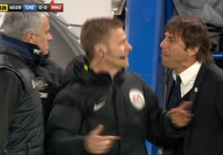 Mourinho i Conte se obračunali kraj aut linije 