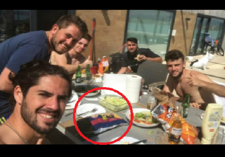 Veznjak Reala izbrisao fotografiju s Instagrama, pa se s novom samo još više osramotio