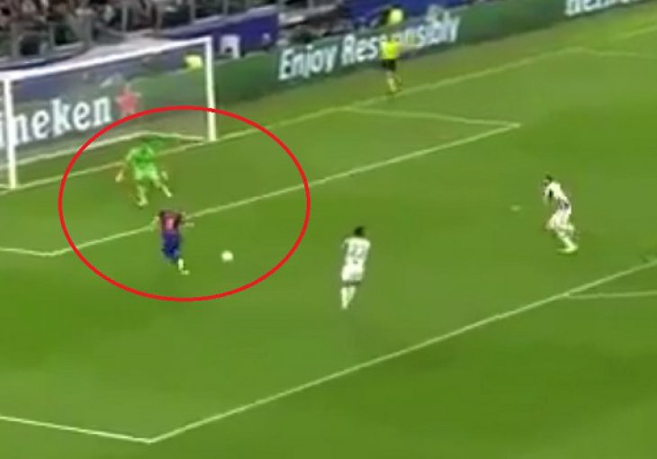 DVA GENIJALCA NA DJELU: Messi i Buffon oduševili u istoj akciji