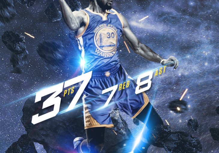 FENOMENALNI CURRY: Koš mašina Golden Statea!