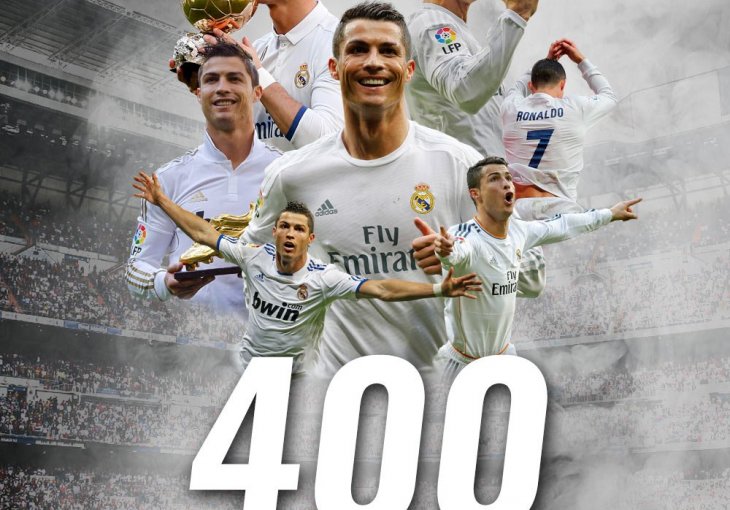 KRALJ MADRIDA: Ronaldo za Real postigao 400 golova