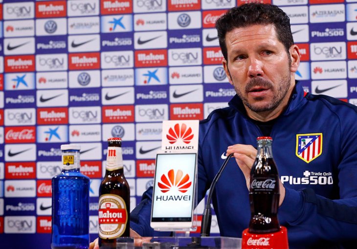SIMEONE: Ako ne mogu motivisat svoje igrače za večerašnju utakmicu onda je vrijeme da idem i da napustim ovaj klub!