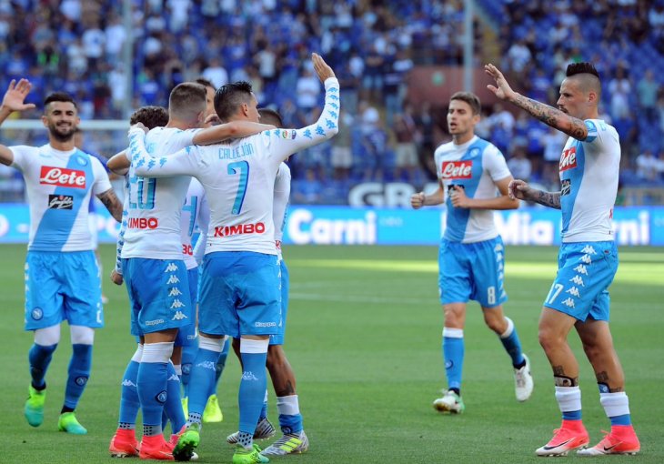NAPOLI SLAVIO ZA KRAJ: Fenomenalan meč na Luigi Ferrarisu, šest golova i tuga navijača Sampdorije!