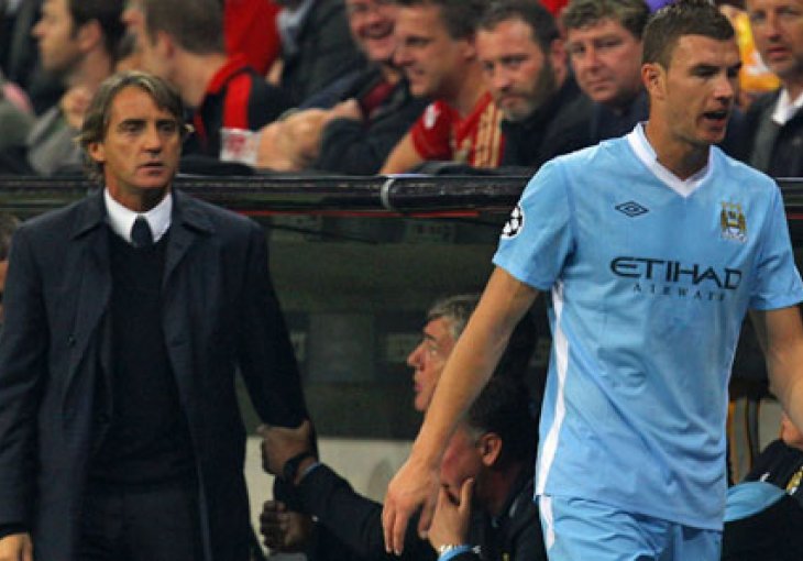 MANCINI ĆE MORATI TRAŽITI DRUGOG NAPADAČA: Džeko ostaje u Rimu, daleko je hladna Rusija!