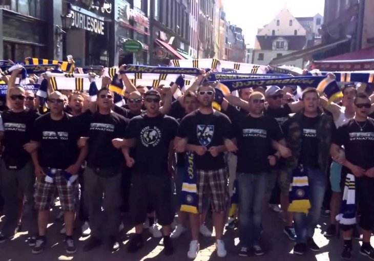 SVE SPREMNO ZA SPEKTAKL: Pogledajte kako su BH. Fanaticosi u corteu stigli pred 