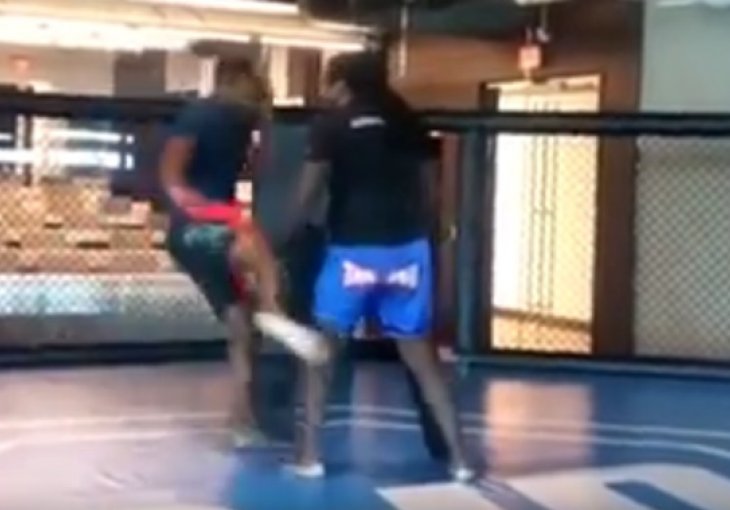 NGANNOU OBJAVIO VIDEO TRENINGA LOW KICKOVA: Udarci gorostasa od kojih zastaje dah!
