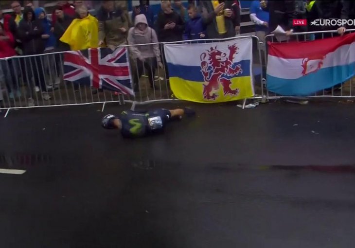 ZA VALVERDEA JE ZAVRŠENA SEZONA: Pao u prvoj etapi, slomio koljeno i zglob!