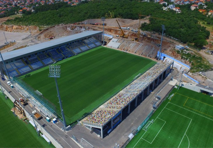 RIJEKA SREĐUJE STADION: Rujevica dobija istočnu tribinu sa dvije hiljade sjedećih mjesta