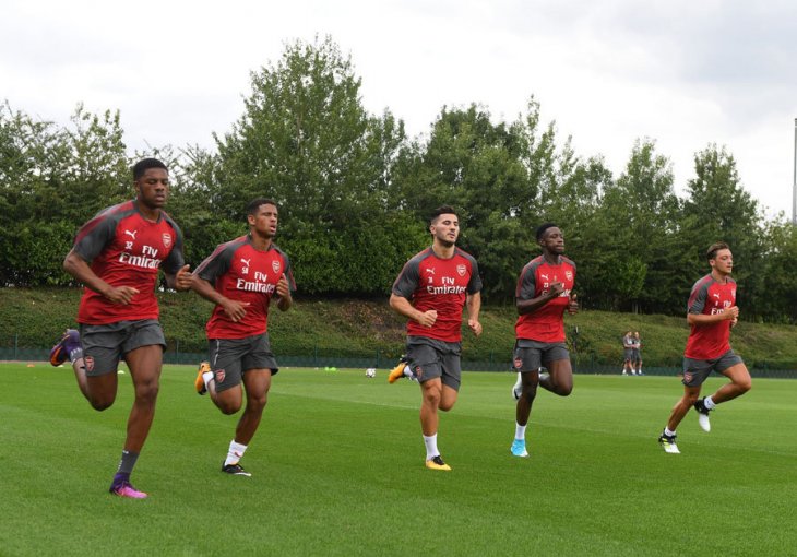TOBDŽIJE ZAPOČELE PRIPREME: Kolašinac odradio prvi trening u Arsenalu, Zmaj na visini zadatka!