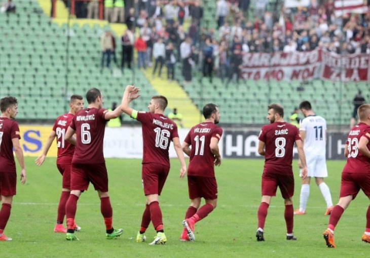 Derbi osmog kola na Koševu, lider u Gabeli