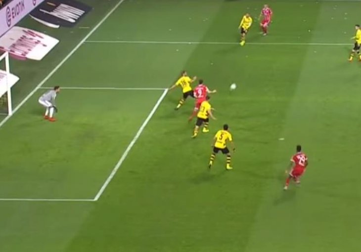 LEWANDOWSKI ODUŠEVIO PLANETU O ovom golu protiv Dortmunda će se dugo pričati