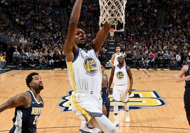 Durant i Curry srušili Denver, Pelicansi nakon produžetka slavili protiv Bullsa