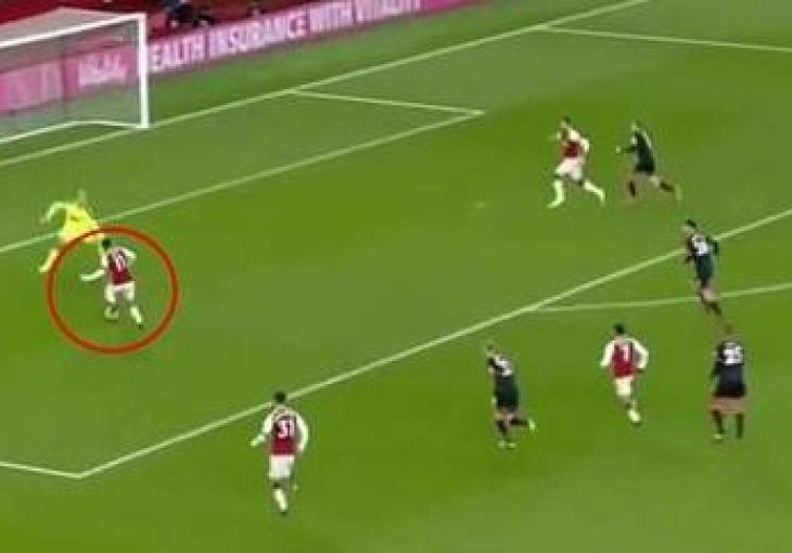 Engleska poludjela zbog načina na koji je Ozil postigao gol: Ovo do sada nije viđeno