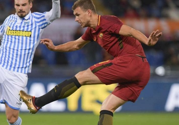 Roma bez problema sa SPAL-om, Džeko prekinuo post