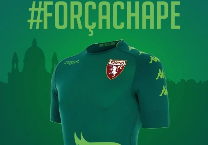 Ekipa Torina će svojim dresovima odati počast poginulim igračima Chapecoensea
