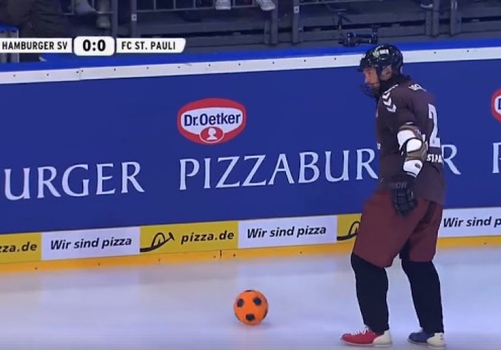 Ako mislite da ste sve vidjeli: Njemci izmislili fudbal na ledu, zanimljivo je i drugačije nego inače