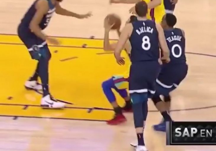 Pogledajte nevjerojatan koš kojim je Curry stigao do 14 hiljada poena u karijeri (VIDEO)