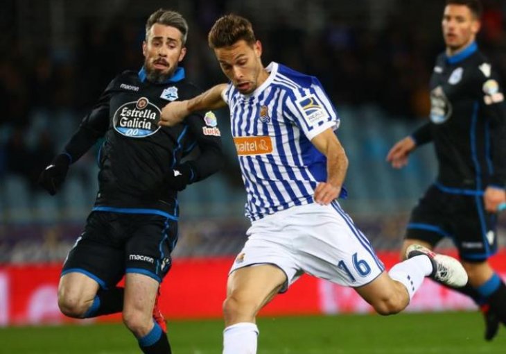 Sociedad petardom ispratio Deportivo sa Anoete