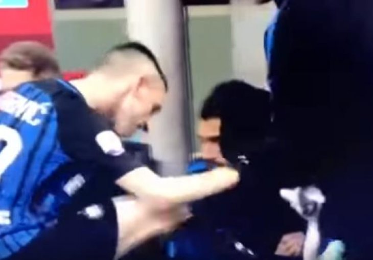 Brozović divljao nakon izmjene, a reakcija Spallettija na ovo je odmah obišla Italiju