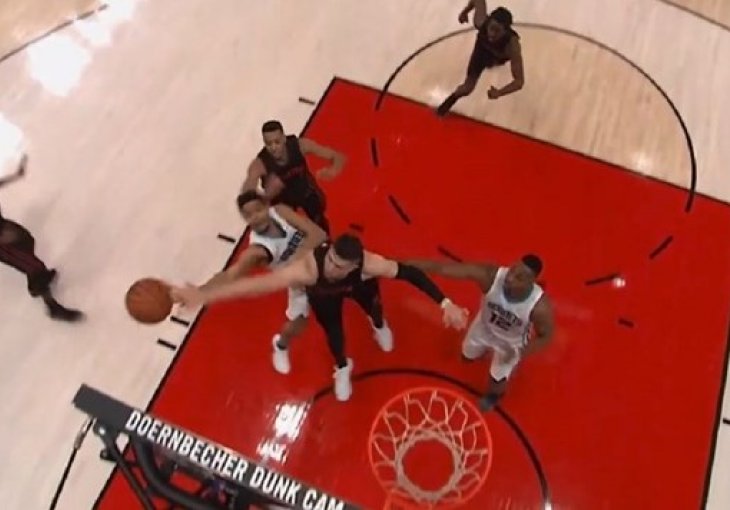 JEDNA OD NAJBOLJIH UTAKMICA KARIJERE: Bosanska zvijer zadivila NBA (VIDEO)