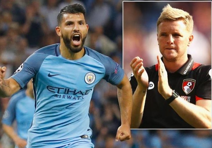 Trener Bournemoutha oteo titulu Guardioli, Aguero najbolji igrač u januaru