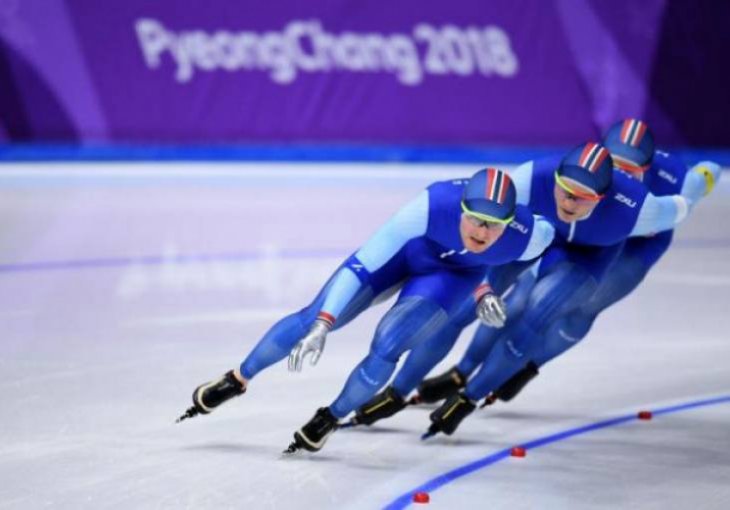 Zlato za Norvešku u brzom klizanju!