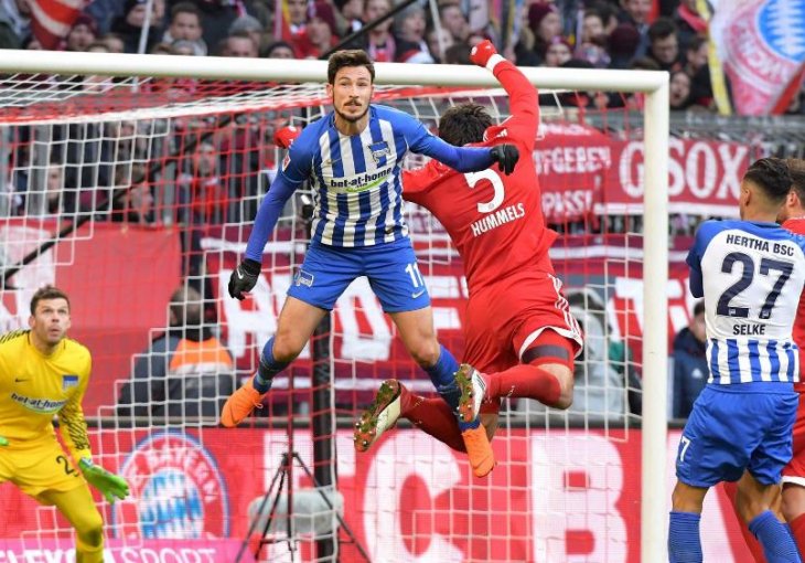 Hertha zaustavila Bavarce, Stuttgart uhvatio zalet