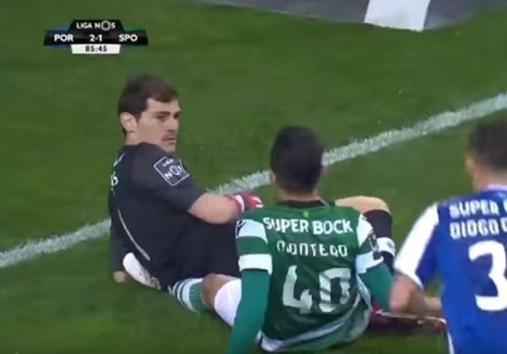 OTPISANI IKER DOKAZAO DA JE KLASA Izveo čudo i spasio trijumf u derbiju, a tek reakcija nakon čudesne odbrane...