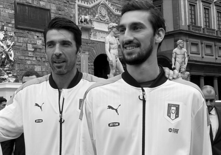 Fudbalski svijet plakao je dva puta: Kada je umro Astori i čitajući Buffonov oproštaj s njim