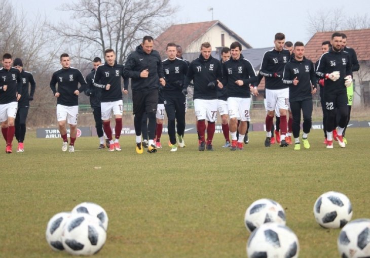 Fudbaleri Sarajeva trenirali, protiv Slobode bez najboljeg strijelca