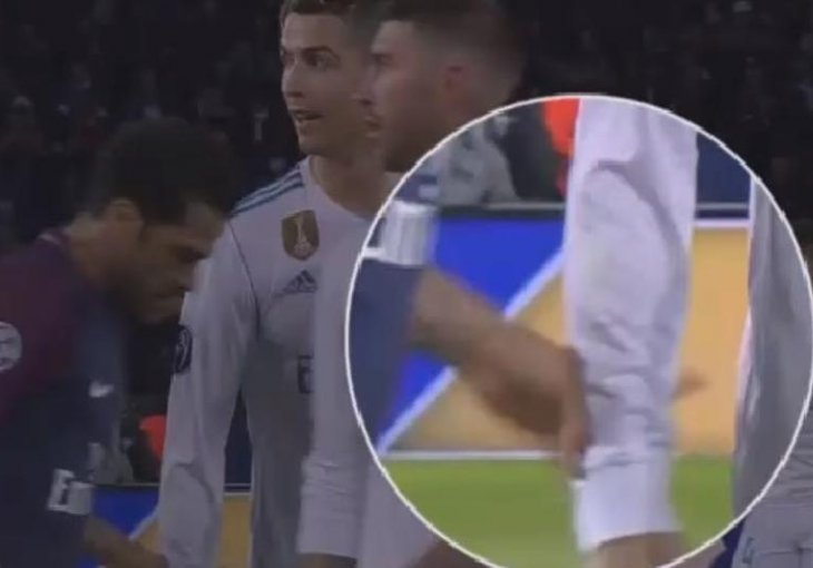 FUJ Kamere uhvatile užasan potez Alvesa, evo šta je uradio Ronaldu sinoć