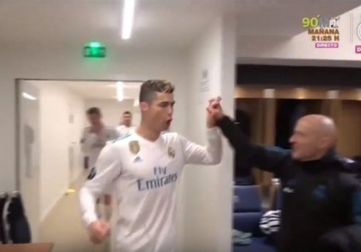 Cristiano ušao i krenuo urlati: Pojavio se snimak slavlja igrača Reala na Parku prinčeva