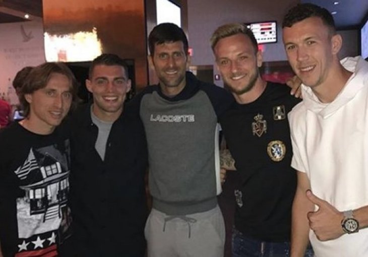 Vatreni oduševljeni nakon fotkanja sa Đokovićem: Modrić i društvo na NBA meču, a sve je začinio Mayweather