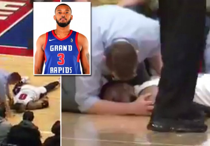 ZASTRAŠUJUĆE SCENE U AMERICI: Košarkaš je doživio infarkt, bori se za život