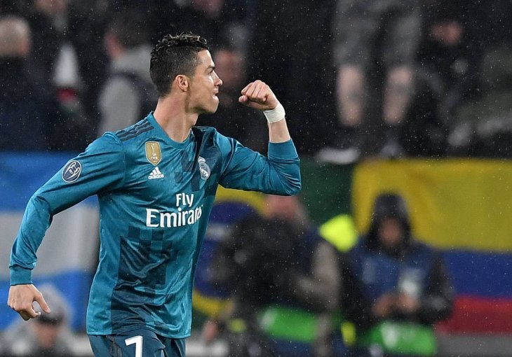 DA LI JE MOGUĆE? Nećete vjerovati koliko je sinoć skočio Ronaldo prilikom postizanja gola 