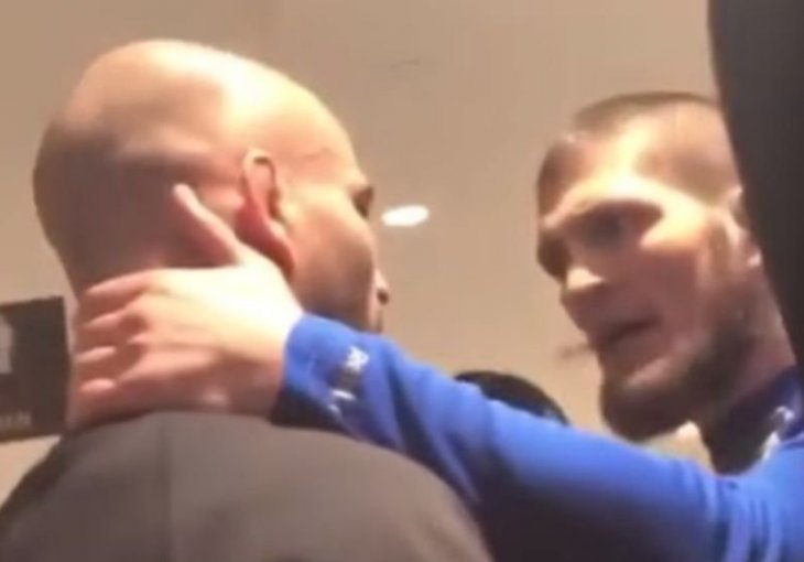 Otkriveno zbog čega je Mekgregor poludio i napravio haos: Kabib se iživljavao na najboljem mu drugu (VIDEO)