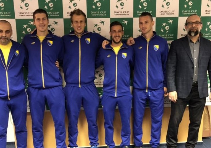 Teniseri BiH saznali rivala u historijskom nastupu u play-offu za Svjetsku grupu