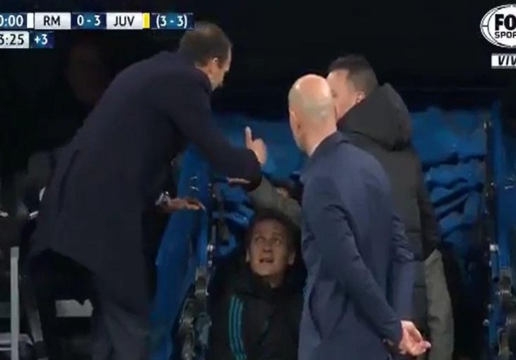 Allegri pojasnio šta je rekao Ramosu: Shvatio me, ali se pravio lud!