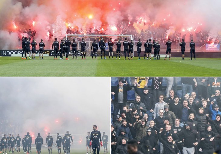 OVAKO SE PODRŽAVA KLUB Na posljednjem treningu tribine su bile popunjene, a navijači su derali grla i to dan prije utakmice!