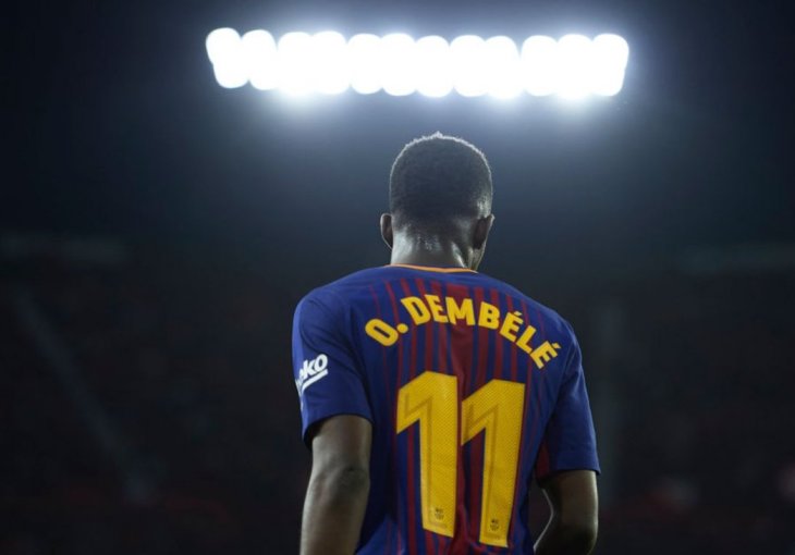 Ousmane Dembele zbog svoje greške povrijeđen izašao sa terena nakon utakmice